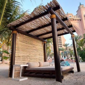 Cama de día colgante