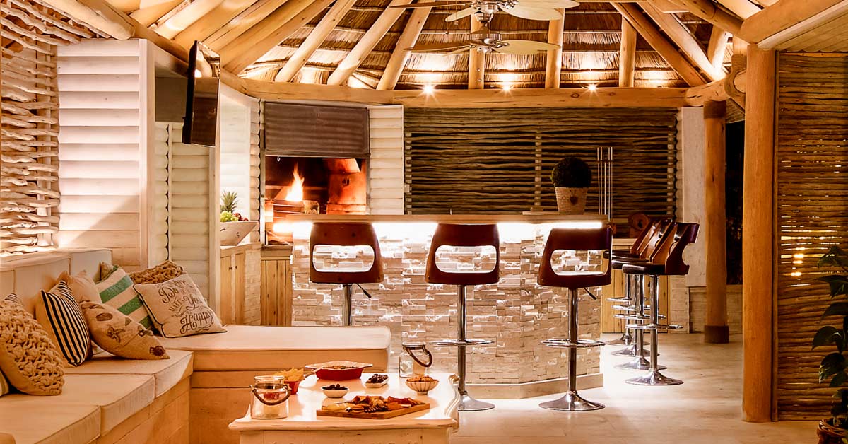 Cómo convertir tu cenador en un acogedor refugio navideño